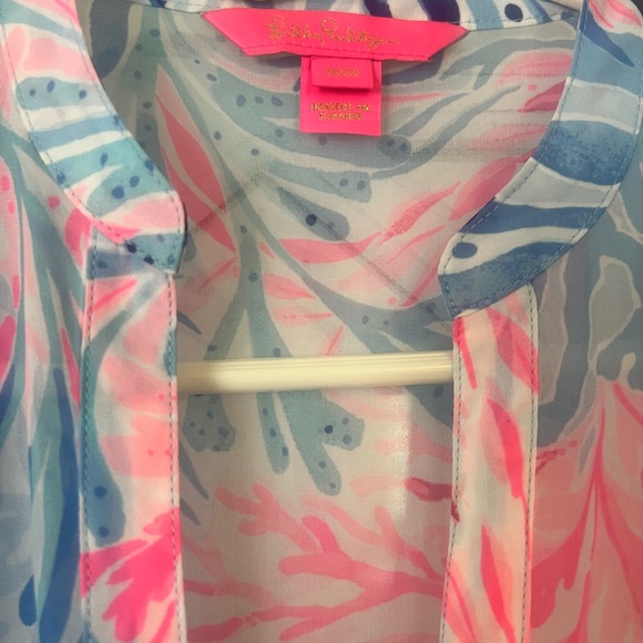 Lilly Pulitzer swim cover-up used good condition XXS - Picture 3 of 3